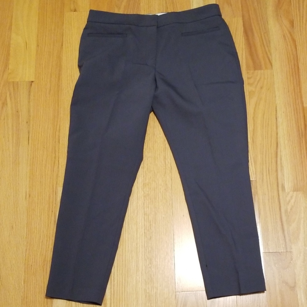 Blue Gray Ankle Length Slacks